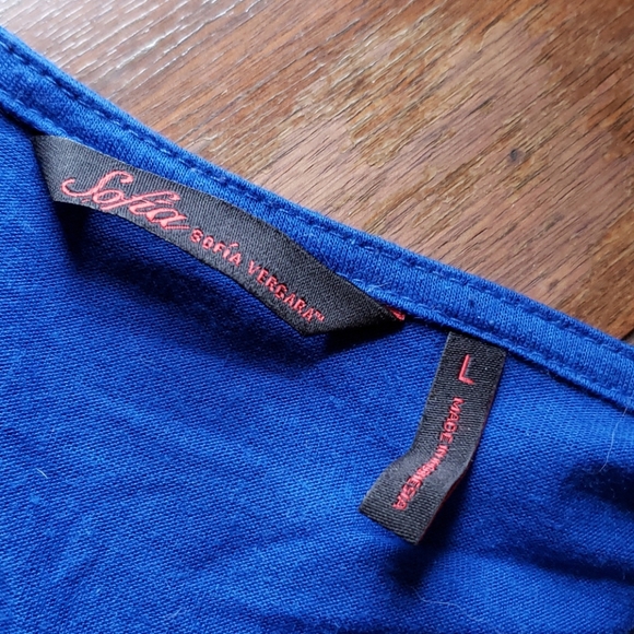 Draped neck shirt - Picture 4 of 4